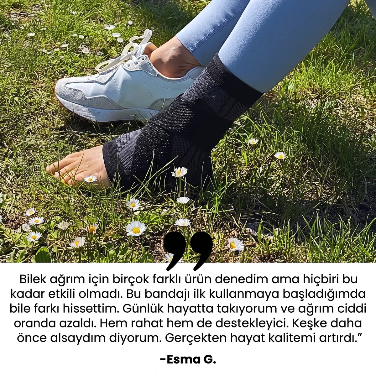 Destekly Ayak Bilek Destek Bandajı