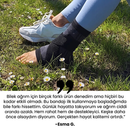 Destekly Ayak Bilek Destek Bandajı